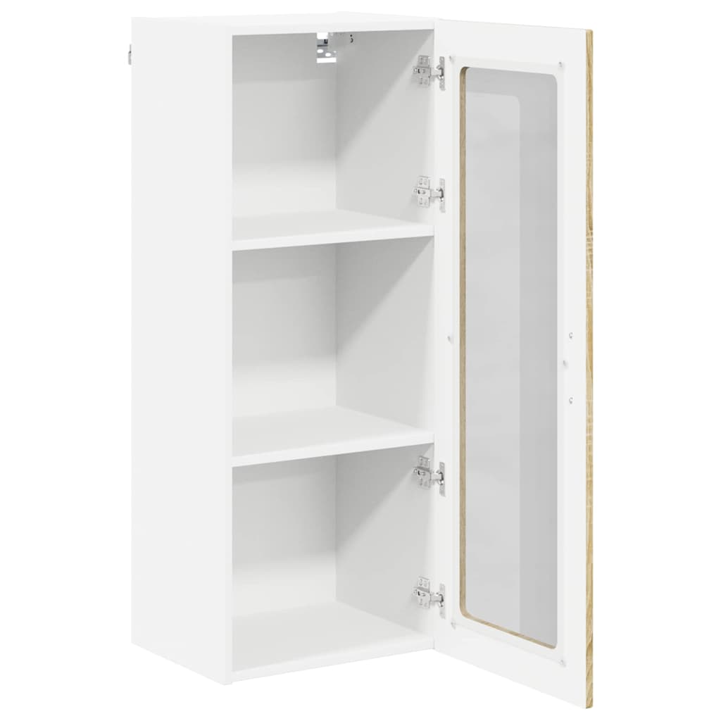 Keukenkast aan de muur met plank Sonoma Eiken 40 x 31 x 100 cm