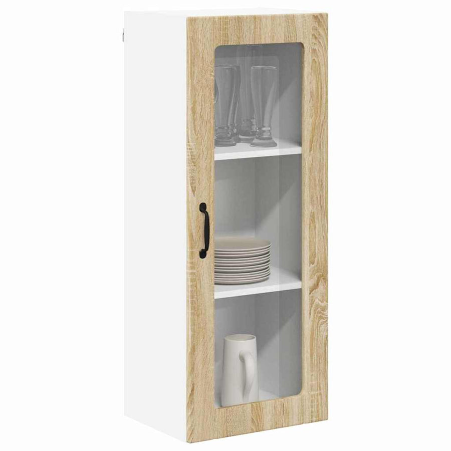 Keukenkast aan de muur met plank Sonoma Eiken 40 x 31 x 100 cm