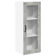 Keukenkast aan de muur met plank Beton Grijs 40 x 31 x 100 cm