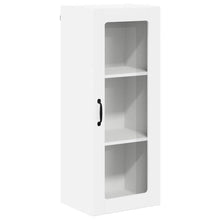 Keukenkast aan de muur met plank Hoogglans wit 40 x 31 x 100 cm