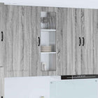 Keukenkast 40x31x100 cm grijs sonoma bewerkt hout