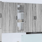 Keukenkast 40x31x100 cm grijs sonoma bewerkt hout