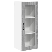 Keukenkast aan de muur met plank Grijs Sonoma 40 x 31 x 100 cm