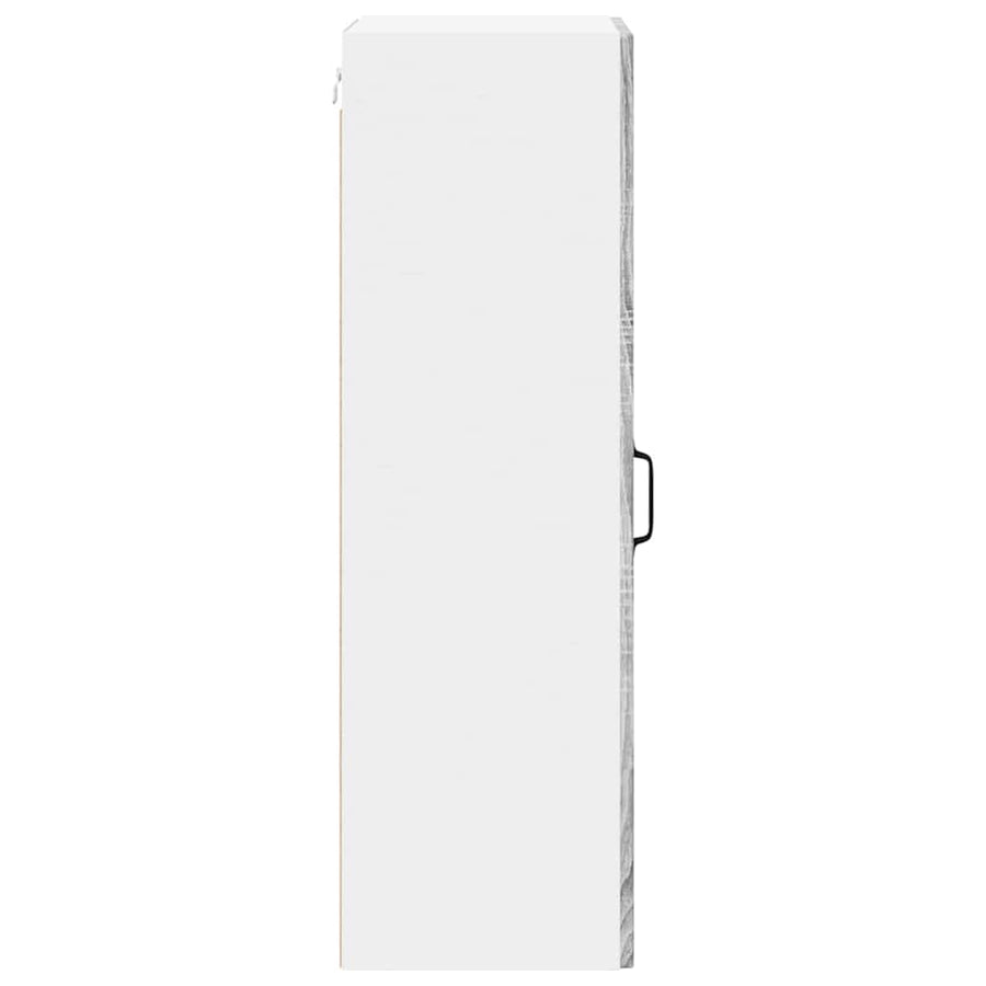 Keukenkast aan de muur met plank Grijs Sonoma 40 x 31 x 100 cm