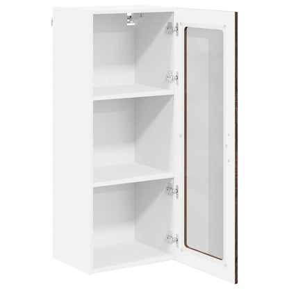 Keukenkast aan de muur met plank Bruin Eiken 40 x 31 x 100 cm