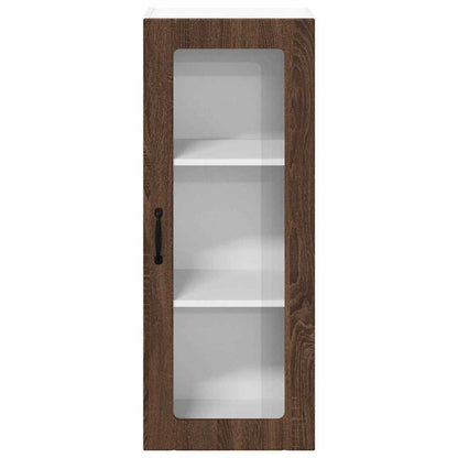 Keukenkast aan de muur met plank Bruin Eiken 40 x 31 x 100 cm