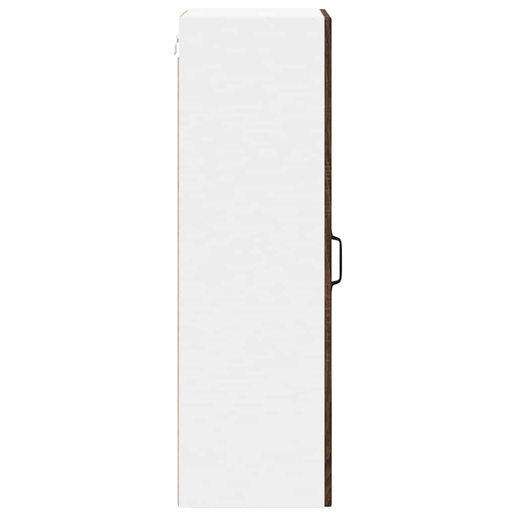 Keukenkast aan de muur met plank Bruin Eiken 40 x 31 x 100 cm