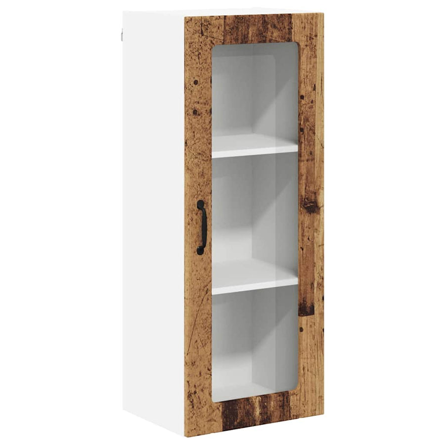 Keukenkast aan de muur Oud Hout 40 x 31 x 100 cm Bewerkt hout