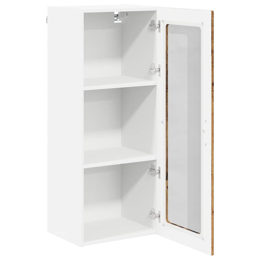 Keukenkast aan de muur Oud Hout 40 x 31 x 100 cm Bewerkt hout
