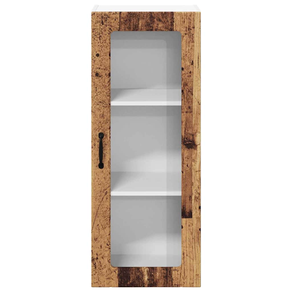 Keukenkast aan de muur Oud Hout 40 x 31 x 100 cm Bewerkt hout
