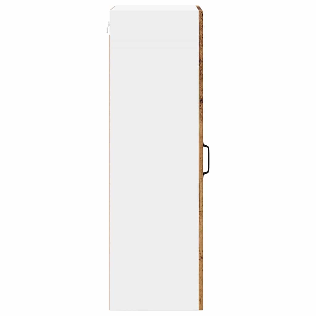Keukenkast aan de muur Oud Hout 40 x 31 x 100 cm Bewerkt hout