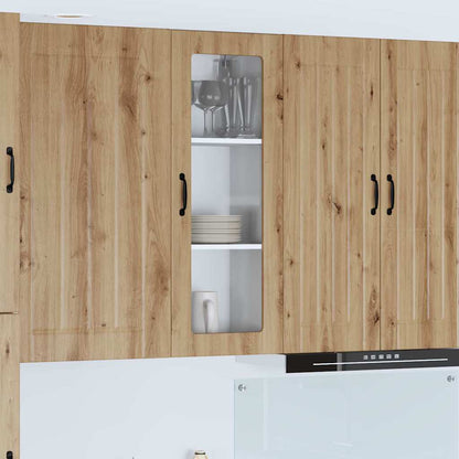 Keukenkast aan de muur met plank Artisan Eiken 40 x 31 x 100 cm