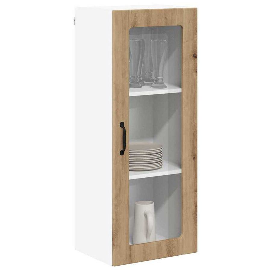 Keukenkast aan de muur met plank Artisan Eiken 40 x 31 x 100 cm