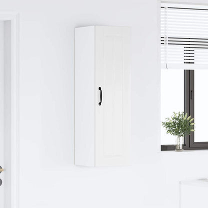 Keukenkast aan de muur Wit 30 x 31 x 100 cm Bewerkt hout