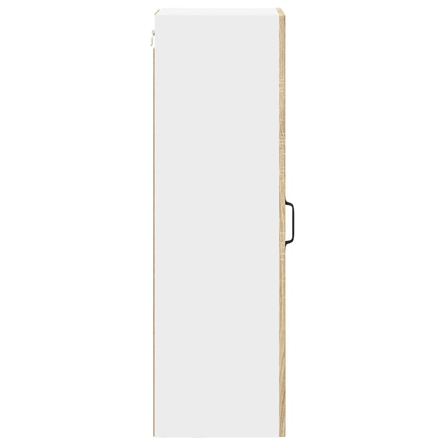 Keukenkast aan de muur met plank Sonoma Eiken 30 x 31 x 100 cm