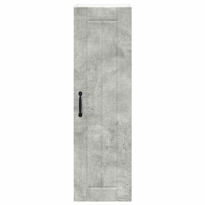 Keukenkast aan de muur met plank Beton Grijs 30 x 31 x 100 cm