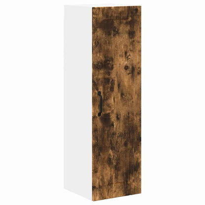 Keukenkast aan de muur met plank Gerookt eiken 30 x 31 x 100 cm