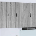 Keukenkast 30x31x100 cm grijs sonoma bewerkt hout