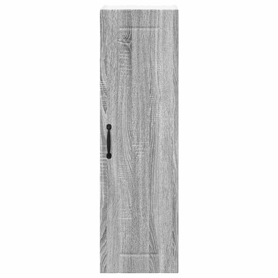 Keukenkast aan de muur met plank Grijs Sonoma 30 x 31 x 100 cm