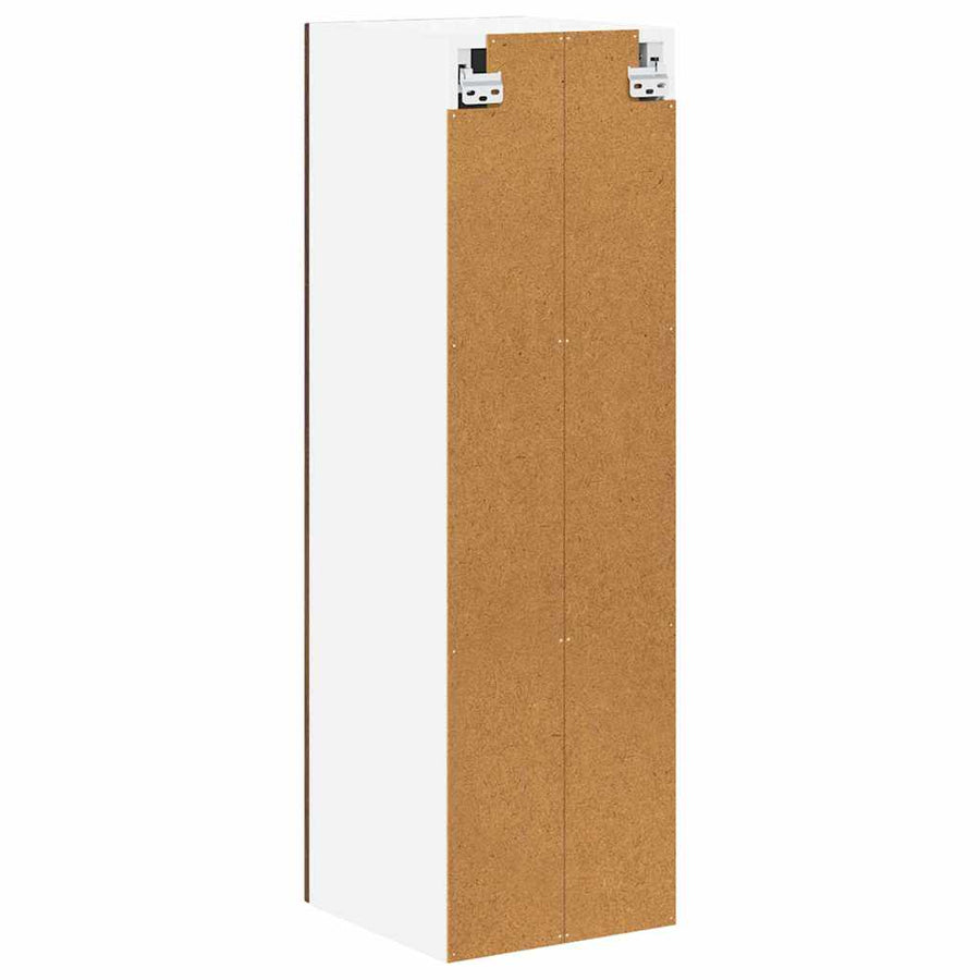 Keukenkast aan de muur met plank Bruin Eiken 30 x 31 x 100 cm