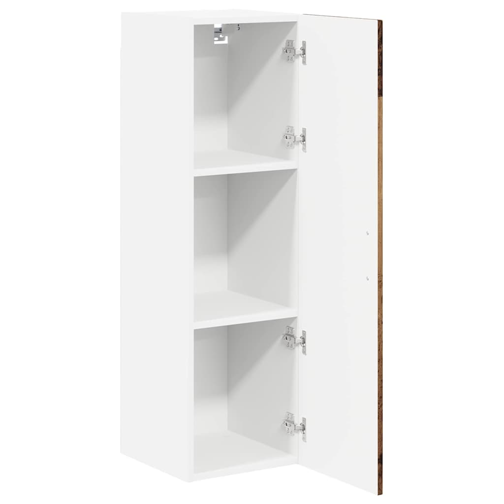 Keukenkast aan de muur Oud Hout 30 x 31 x 100 cm Bewerkt hout