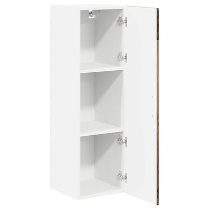 Keukenkast aan de muur Oud Hout 30 x 31 x 100 cm Bewerkt hout