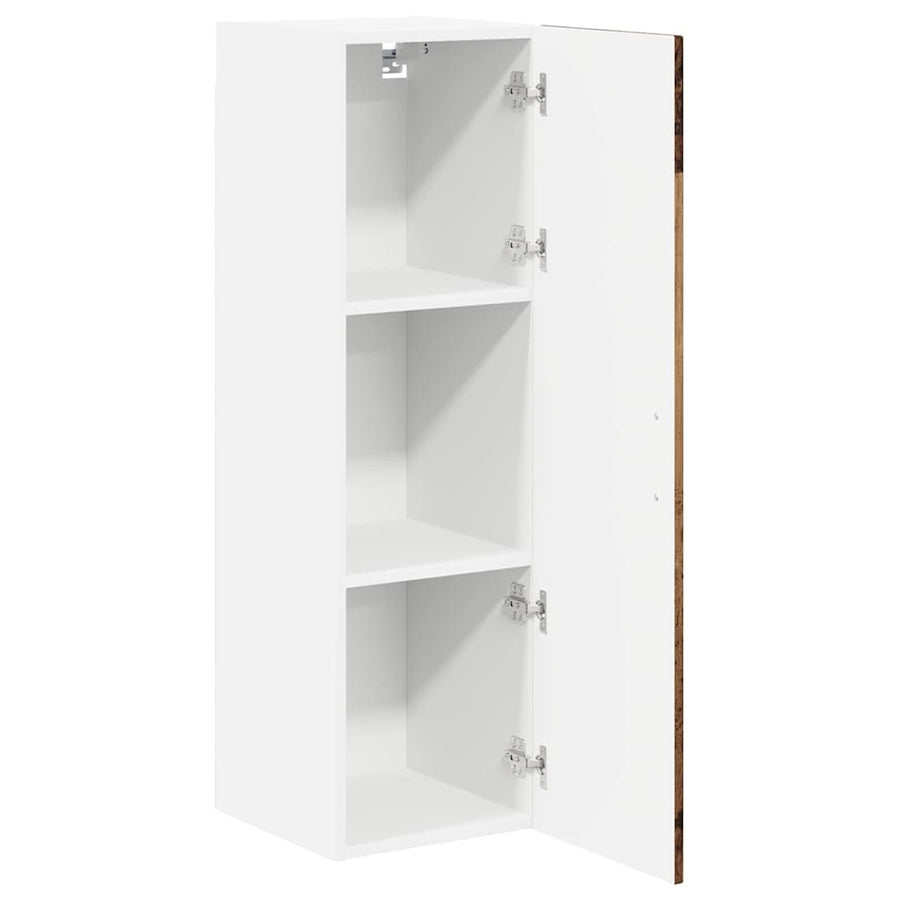 Keukenkast aan de muur Oud Hout 30 x 31 x 100 cm Bewerkt hout