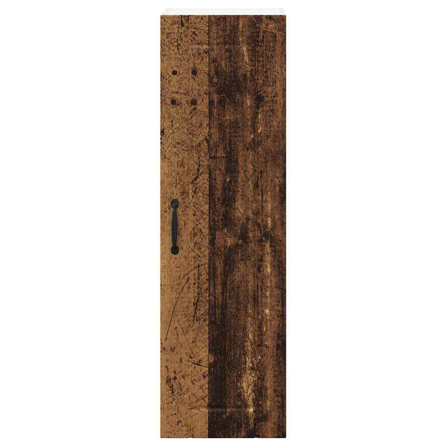 Keukenkast aan de muur Oud Hout 30 x 31 x 100 cm Bewerkt hout
