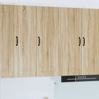 Keukenkast 40x31x100 cm bewerkt hout sonoma eiken