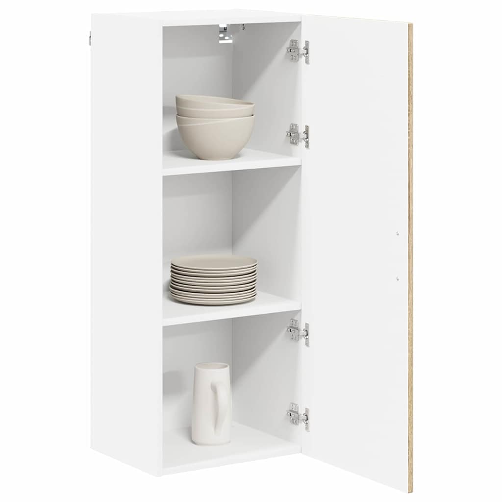 Keukenkast aan de muur met plank Sonoma Eiken 40 x 31 x 100 cm