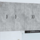 Keukenkast 40x31x100 cm beton grijs bewerkt hout
