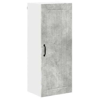 Keukenkast aan de muur met plank Beton Grijs 40 x 31 x 100 cm