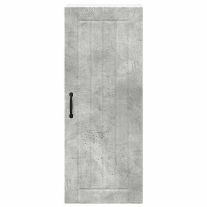 Keukenkast aan de muur met plank Beton Grijs 40 x 31 x 100 cm