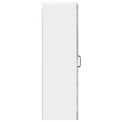 Keukenkast aan de muur met plank Beton Grijs 40 x 31 x 100 cm