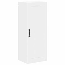 Keukenkast aan de muur met plank Hoogglans wit 40 x 31 x 100 cm