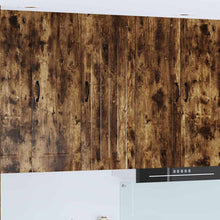 Keukenkast aan de muur met plank Gerookt eiken 40 x 31 x 100 cm