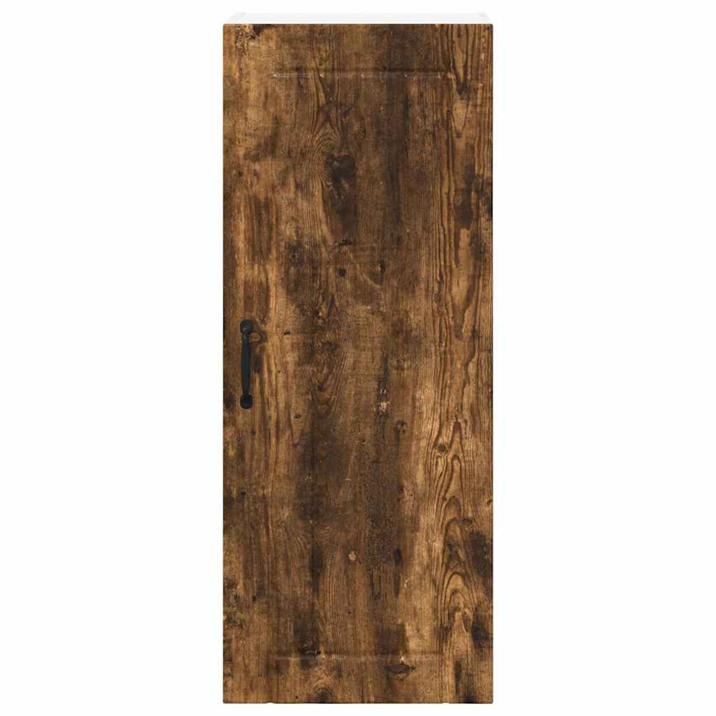 Keukenkast aan de muur met plank Gerookt eiken 40 x 31 x 100 cm