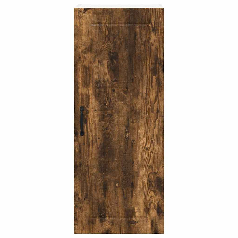 Keukenkast aan de muur met plank Gerookt eiken 40 x 31 x 100 cm