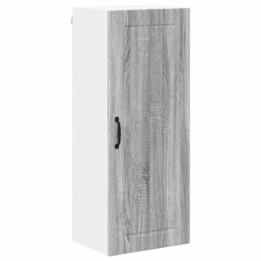 Keukenkast aan de muur met plank Grijs Sonoma 40 x 31 x 100 cm
