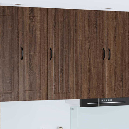 Keukenkast aan de muur met plank Bruin Eiken 40 x 31 x 100 cm