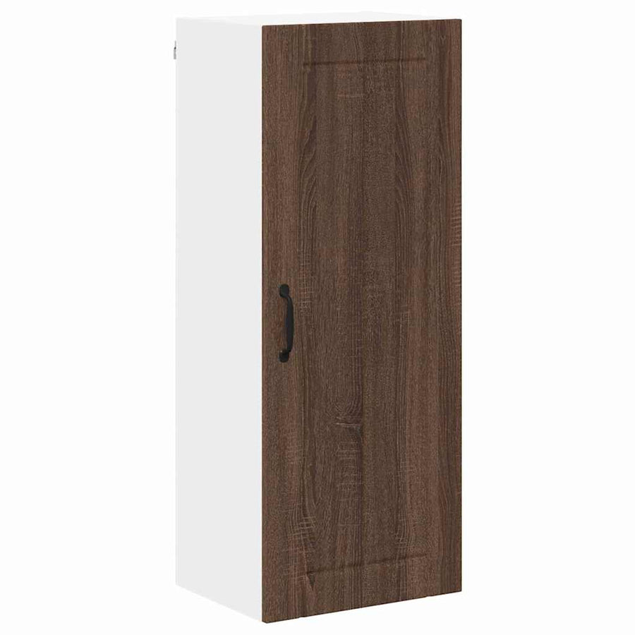 Keukenkast aan de muur met plank Bruin Eiken 40 x 31 x 100 cm