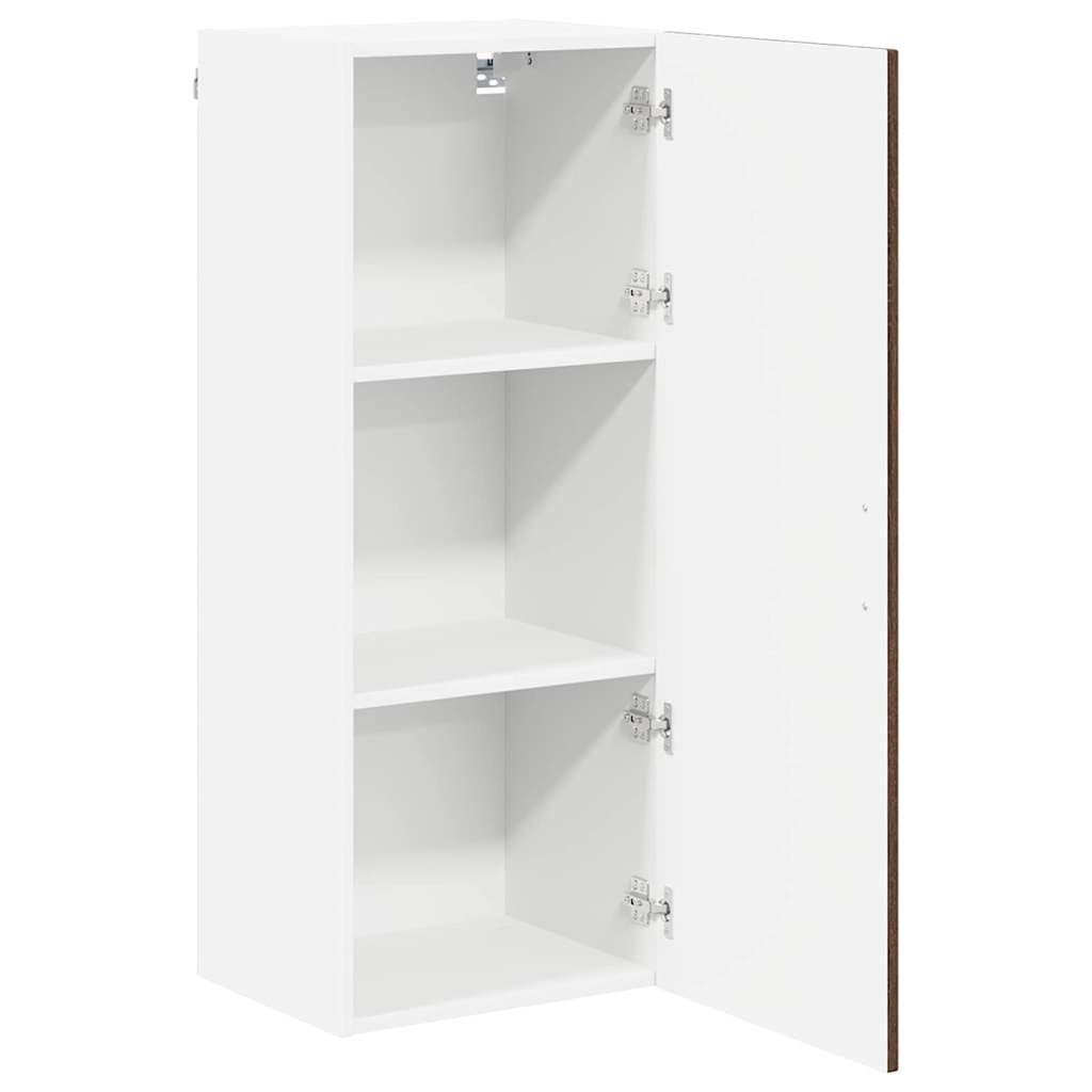 Keukenkast aan de muur met plank Bruin Eiken 40 x 31 x 100 cm