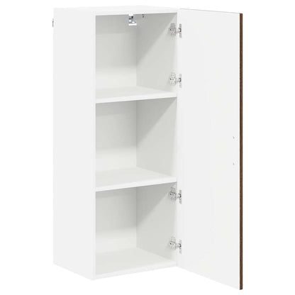 Keukenkast aan de muur met plank Bruin Eiken 40 x 31 x 100 cm