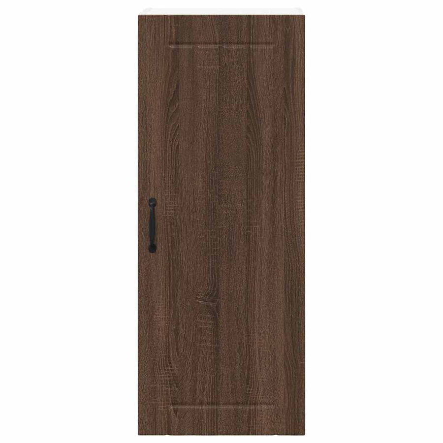 Keukenkast aan de muur met plank Bruin Eiken 40 x 31 x 100 cm