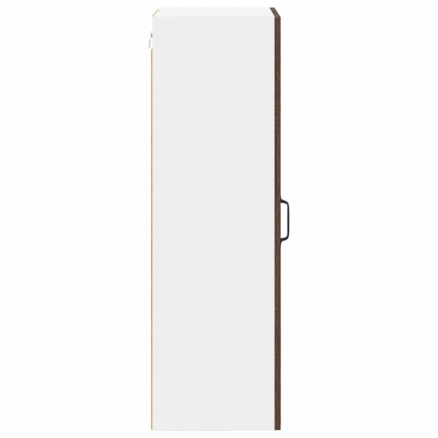 Keukenkast aan de muur met plank Bruin Eiken 40 x 31 x 100 cm