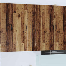 Keukenkast aan de muur Oud Hout 40 x 31 x 100 cm Bewerkt hout