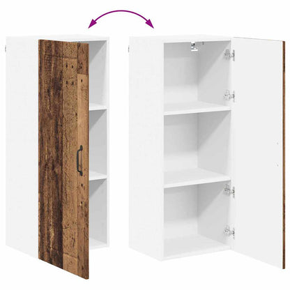 Keukenkast aan de muur Oud Hout 40 x 31 x 100 cm Bewerkt hout