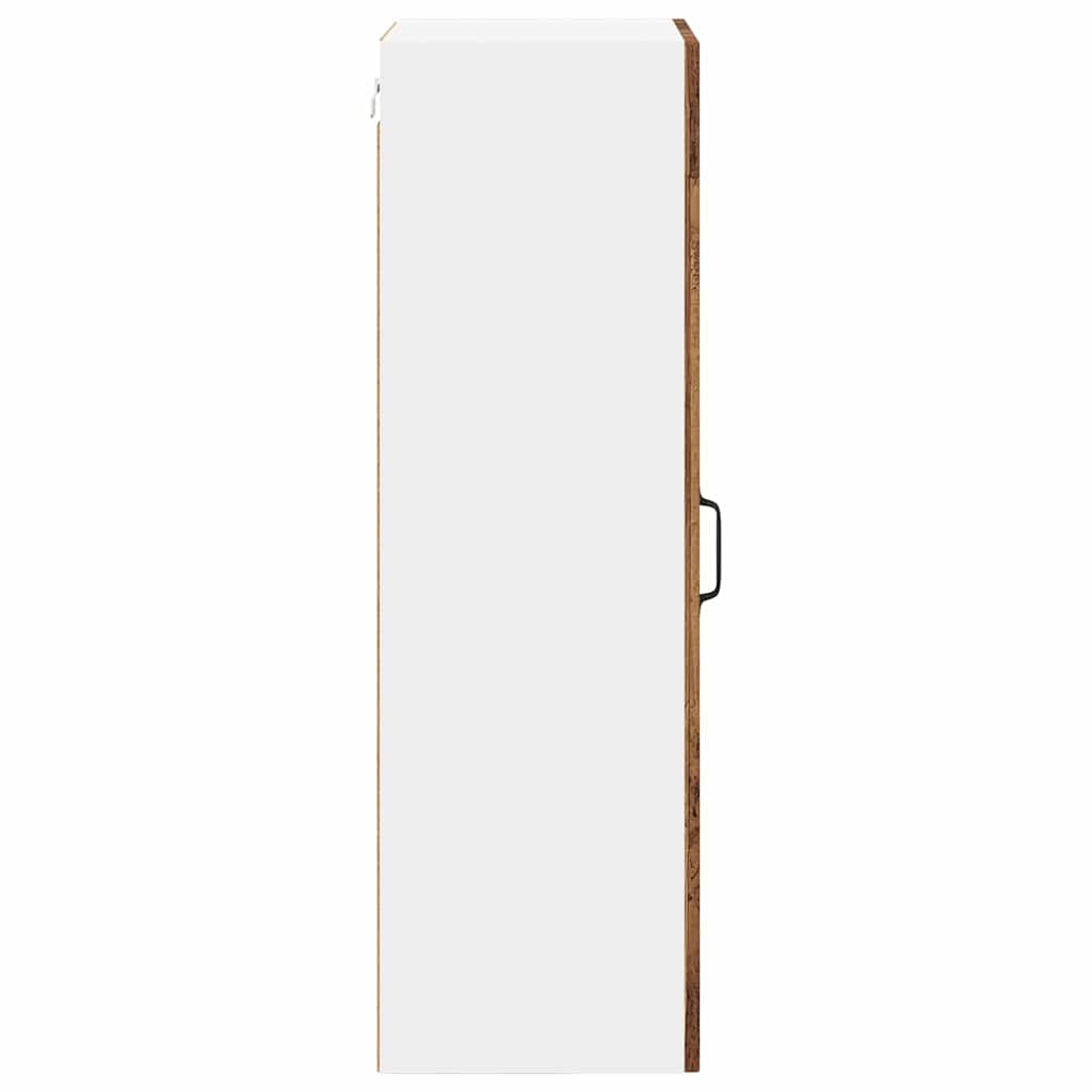 Keukenkast aan de muur Oud Hout 40 x 31 x 100 cm Bewerkt hout