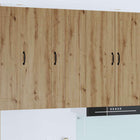 Keukenkast 40x31x100 cm bewerkt hout artisan eiken