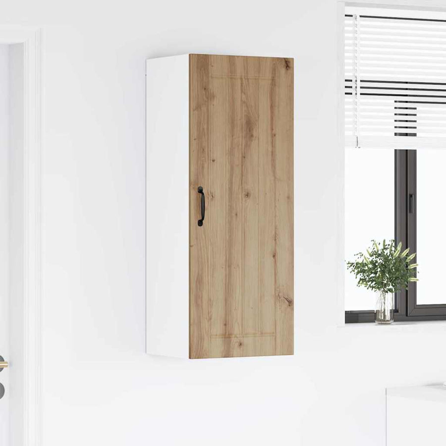 Keukenkast aan de muur met plank Artisan Eiken 40 x 31 x 100 cm